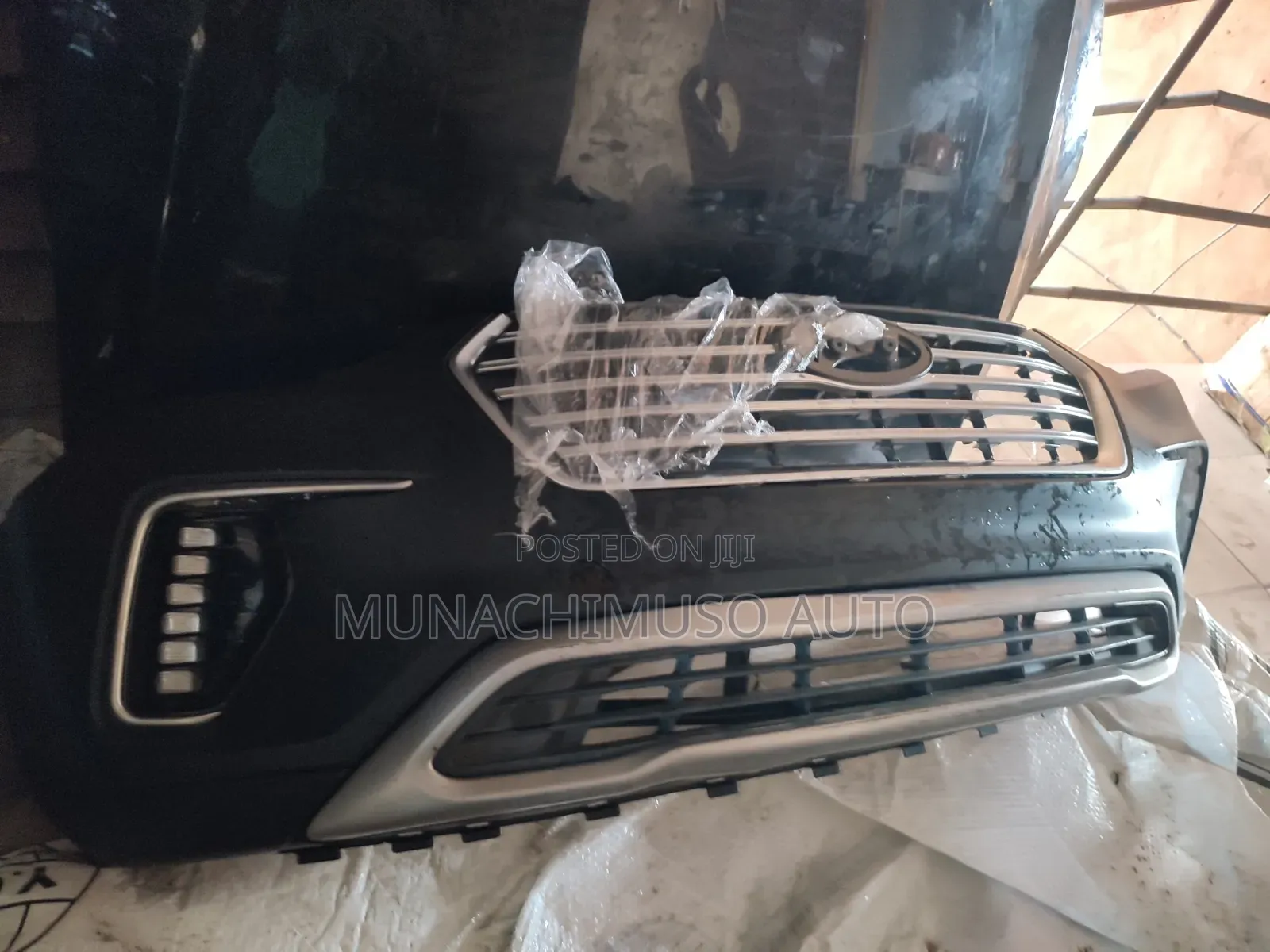 Complete Front Bumper Hyundai Santafe 2018 Grand