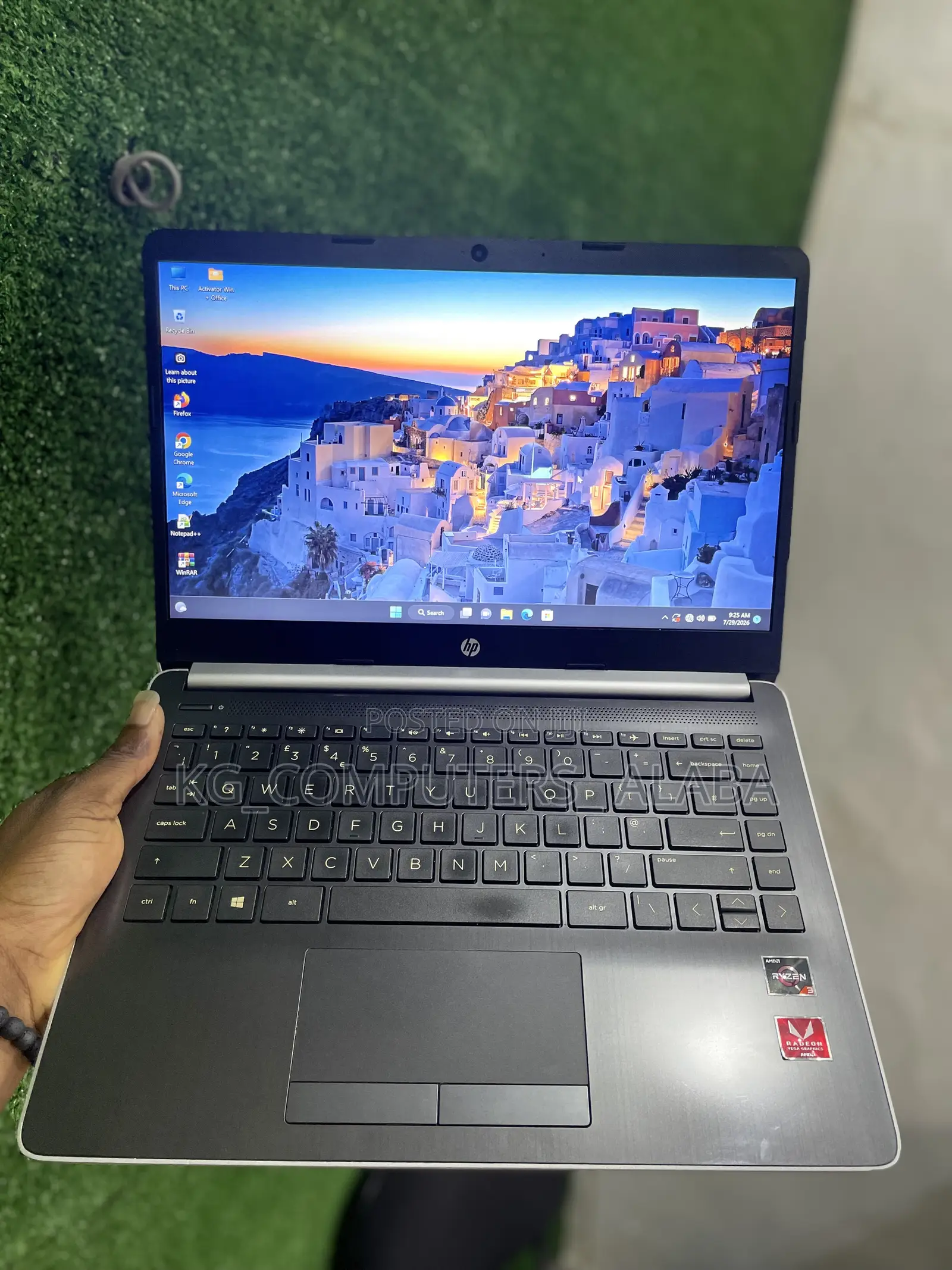 Laptop HP 8GB AMD Ryzen 3 HDD+SSD 256GB