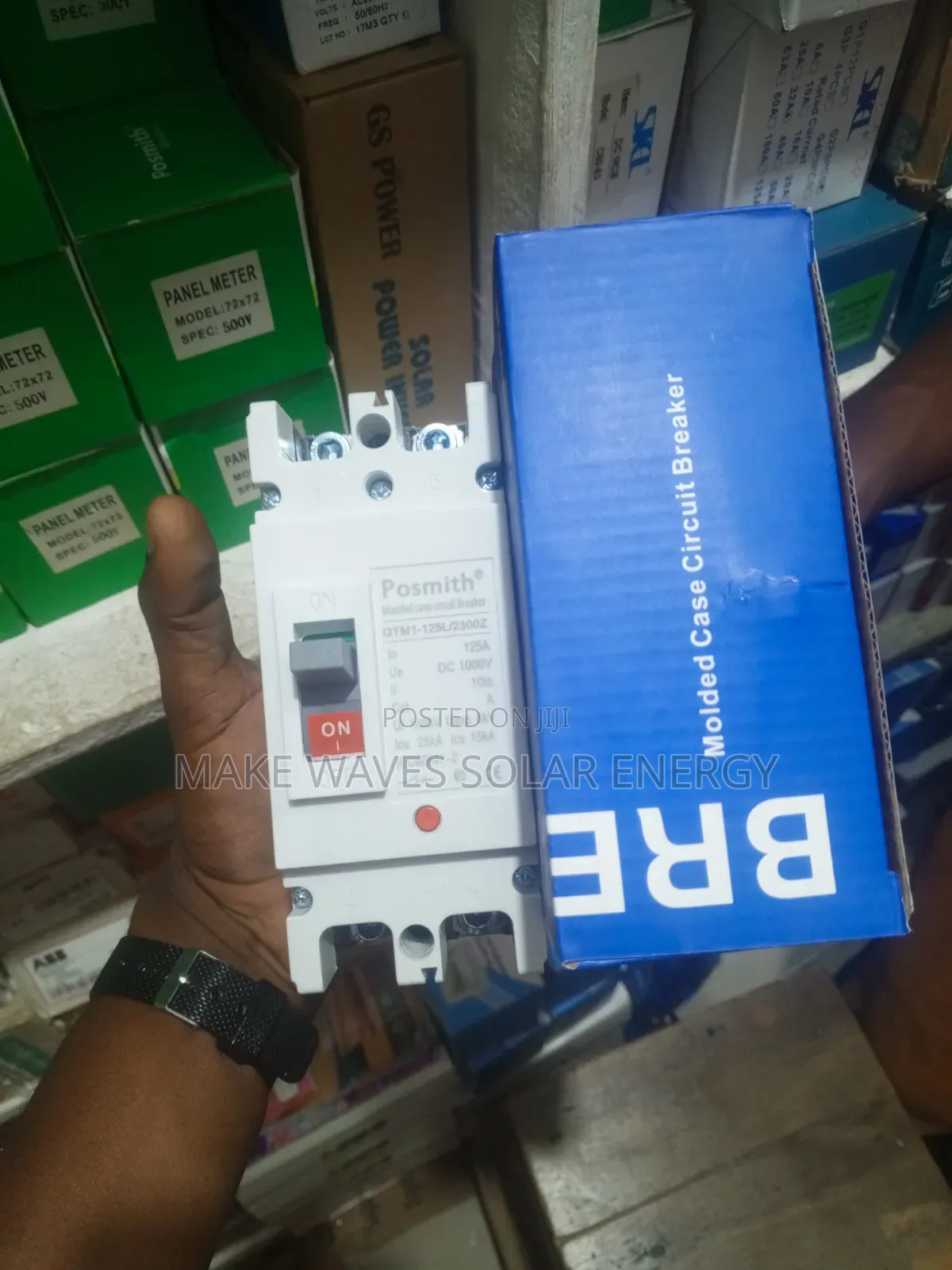 125A 2p McCb DC Breaker Posmith