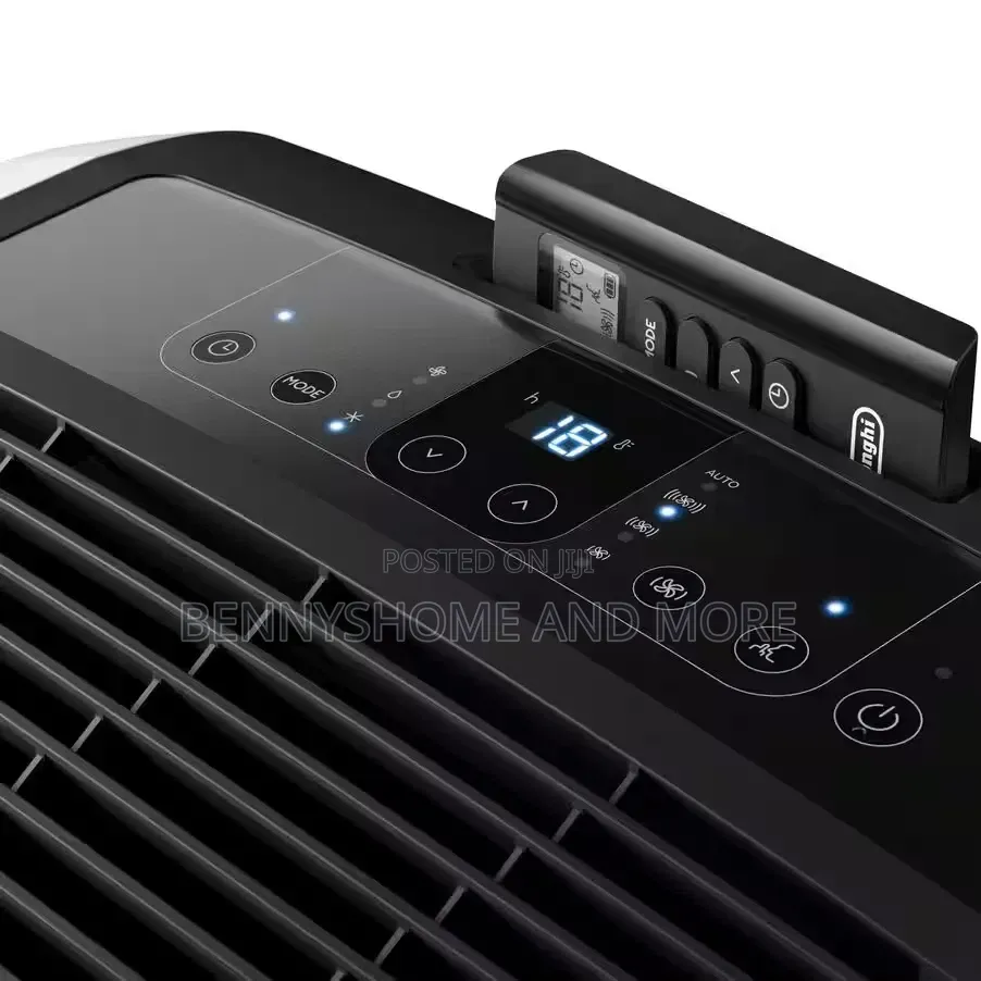 DeLonghi EM93 Silent 2.6kW Portable Air Conditioner Unit With Remote