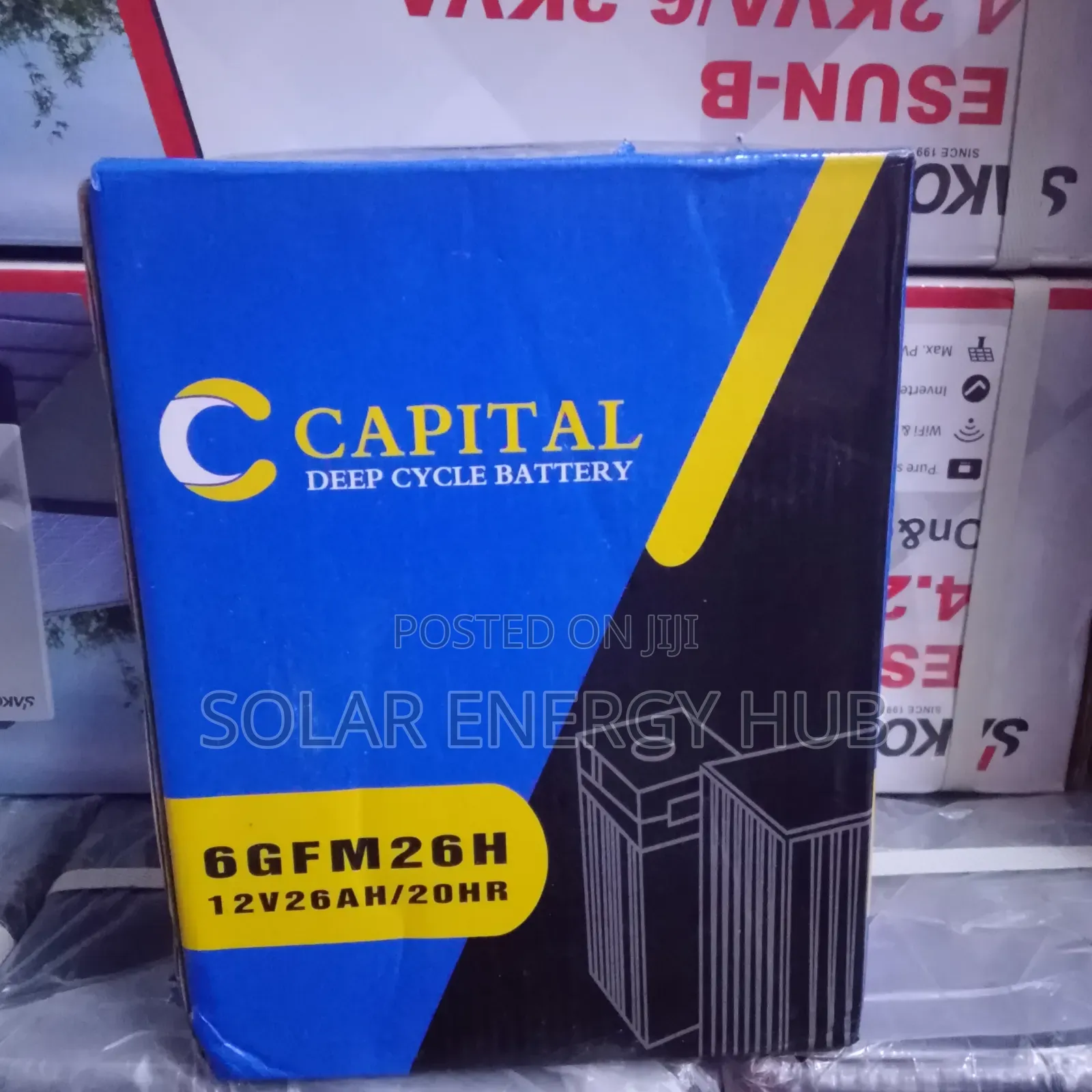 26ah/12v Capital Deep Circle Battery