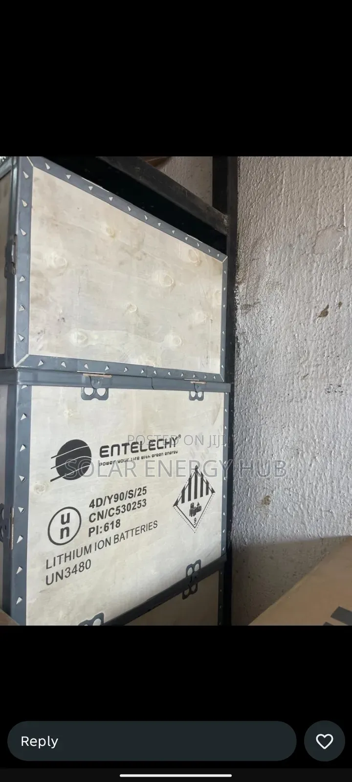 5kwh/24v Entelechy Lithium Battery