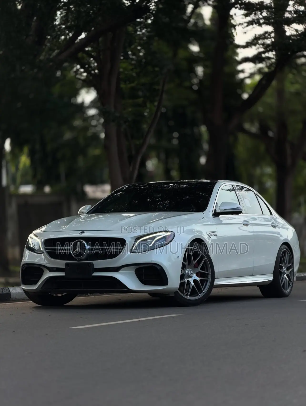 Mercedes-Benz E63 2018 White