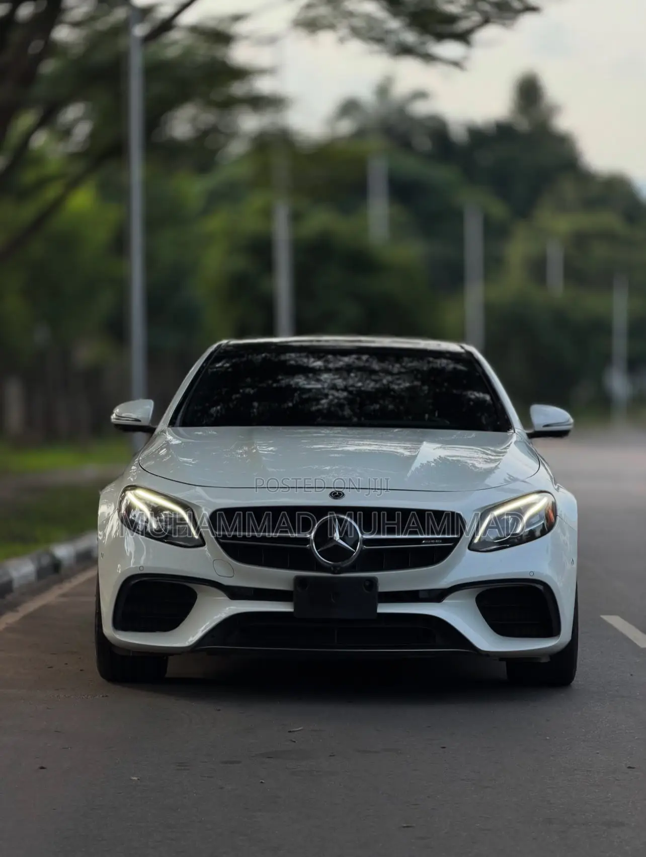 Mercedes-Benz E63 2018 White