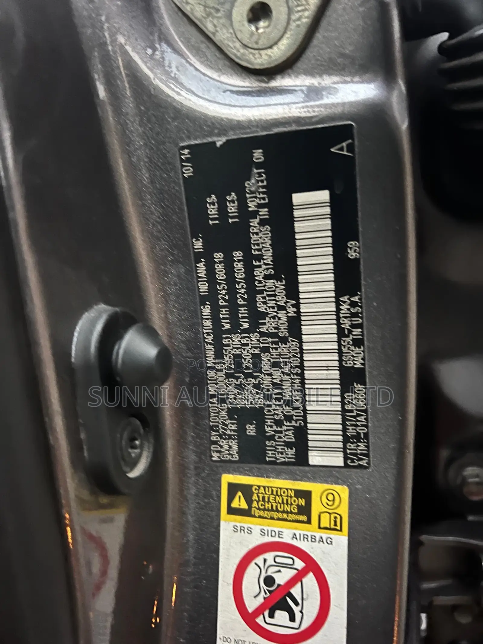Toyota Highlander 2015 Gray