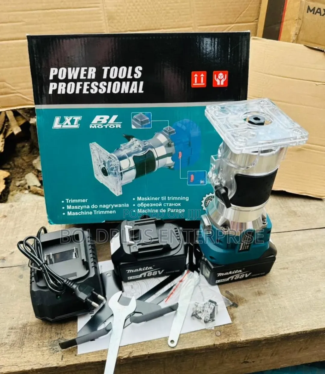 118 Volt Rechargable Wood Trimmer Machine