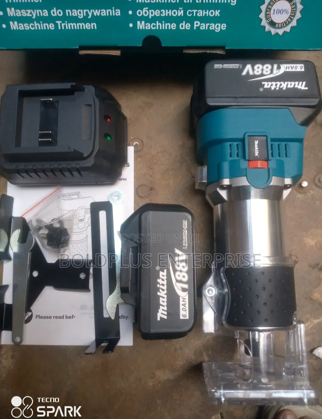 118 Volt Rechargable Wood Trimmer Machine