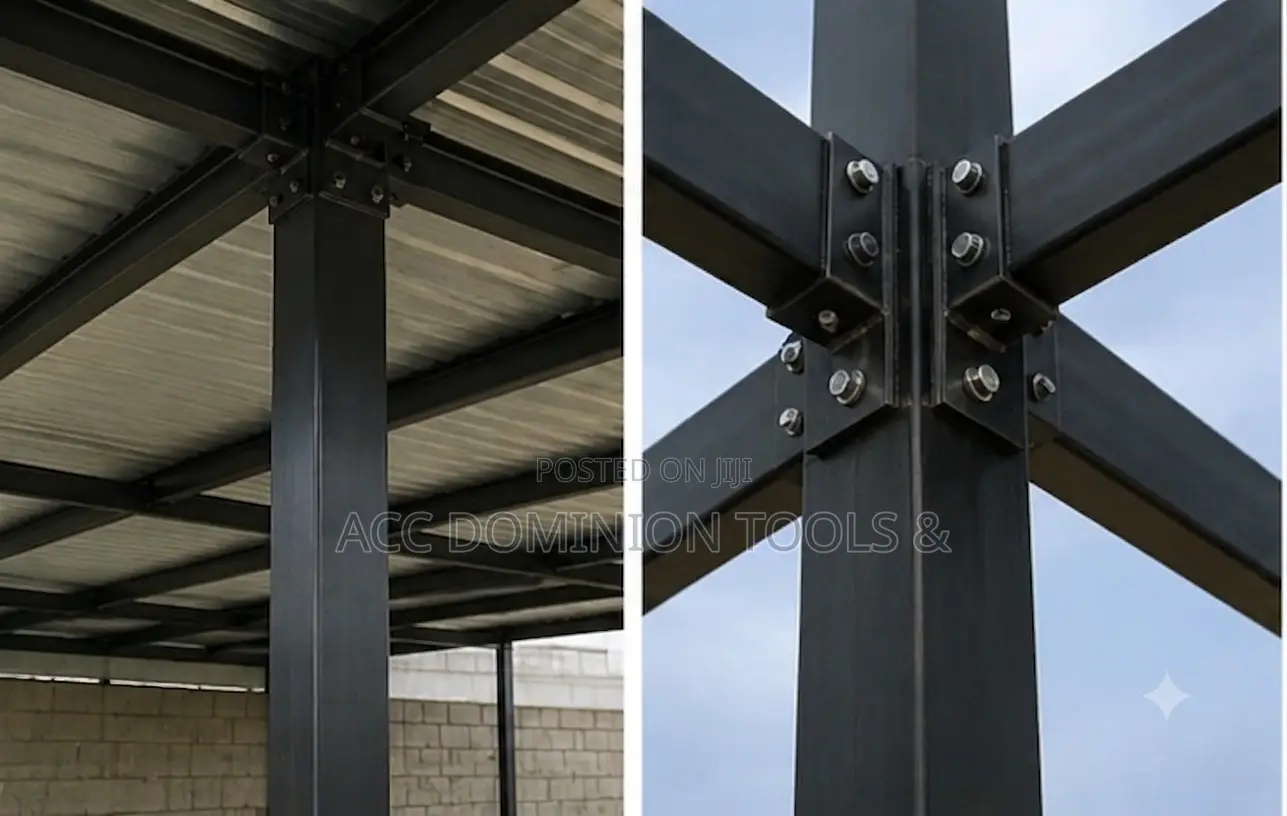Square Pipes for Gates, Roofing Construction, Various Sizes in Stock