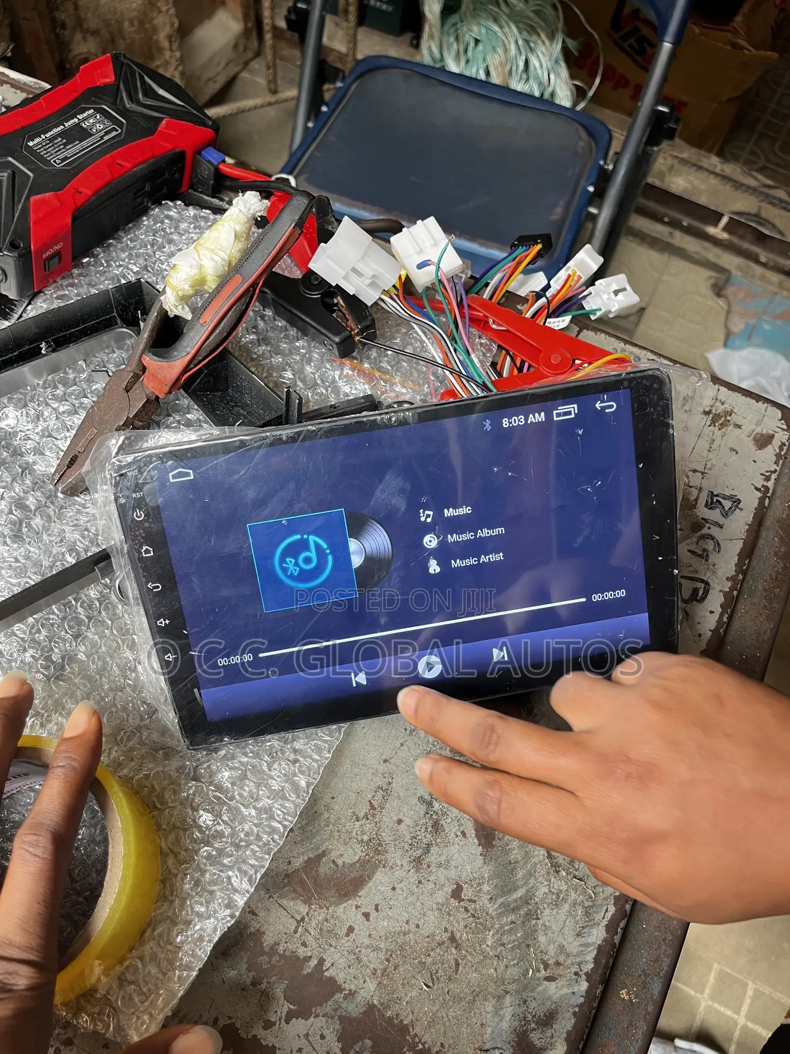 Android Screen With CarPlay and Revise Camera for Hyundai Sonata 2018
