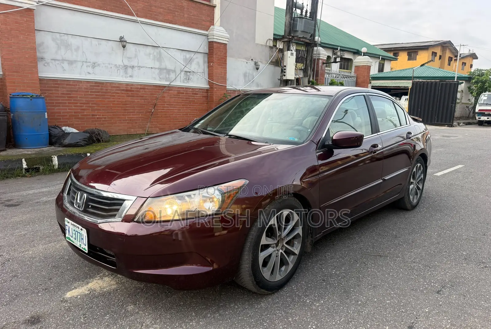 Honda Accord 2010 Burgundy