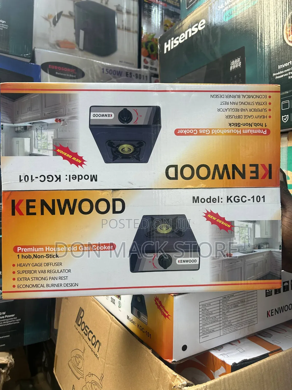 Kenwood Single Gas Cooker