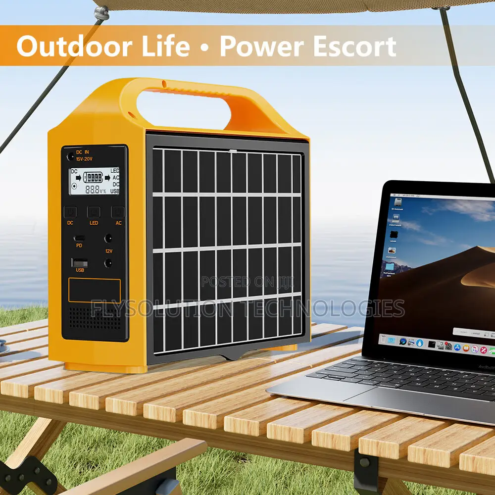 Mini 100W Power Station Solar Generator 24,000mah