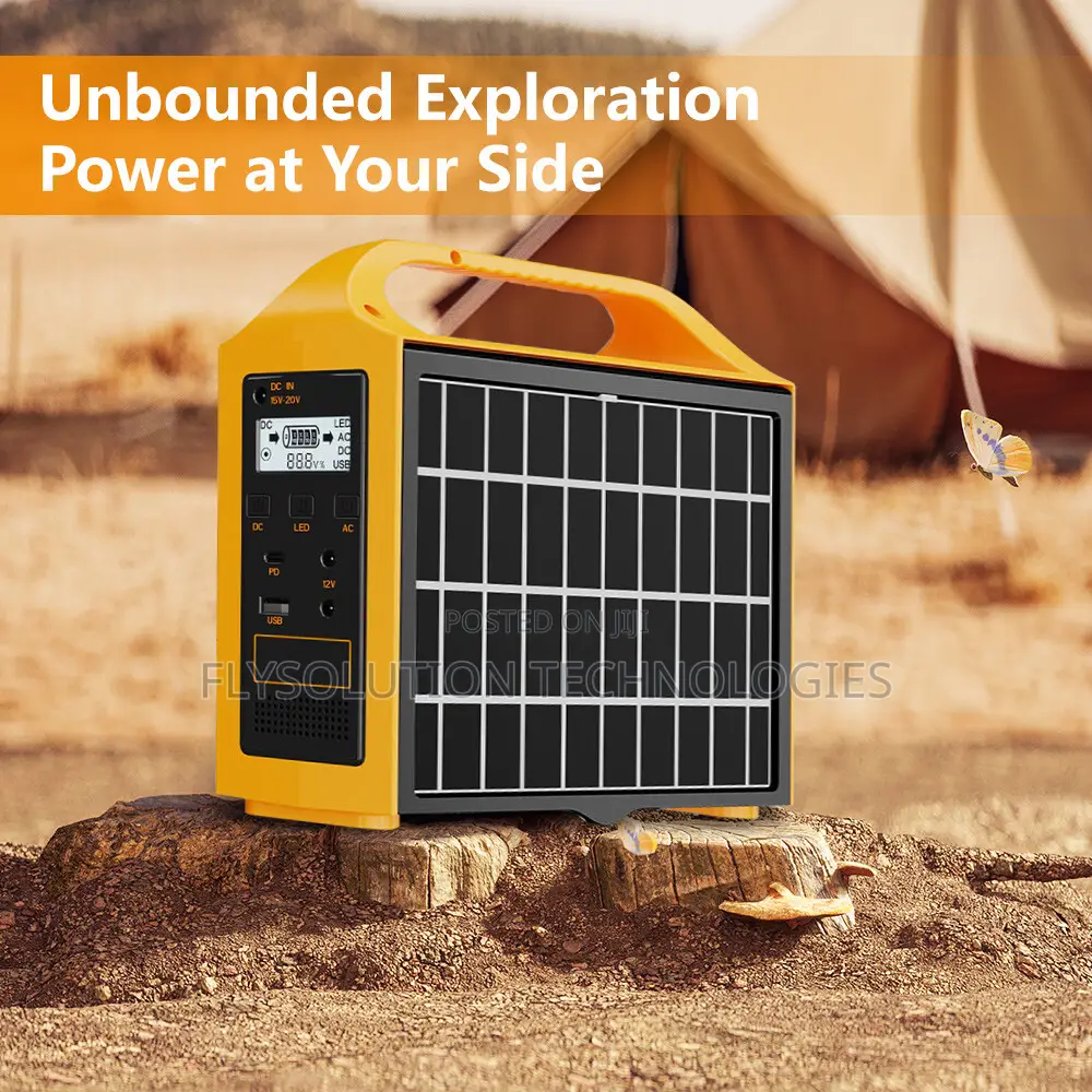 Mini 100W Power Station Solar Generator 24,000mah