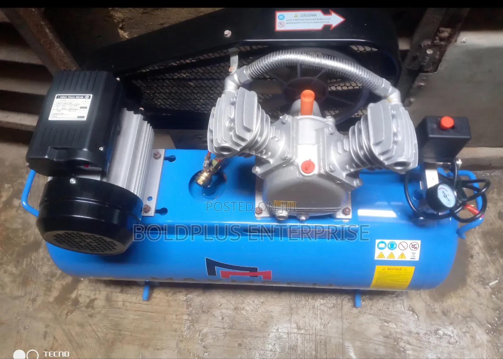 100 Litre Compressor Machine