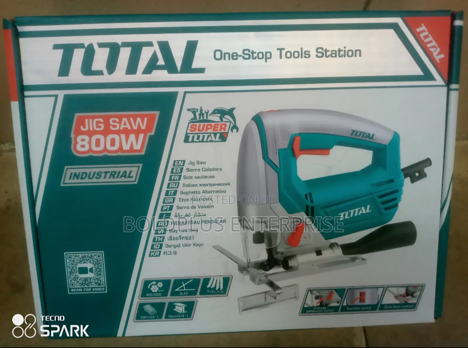 800 Watts Total Electric Jigsaw Machine