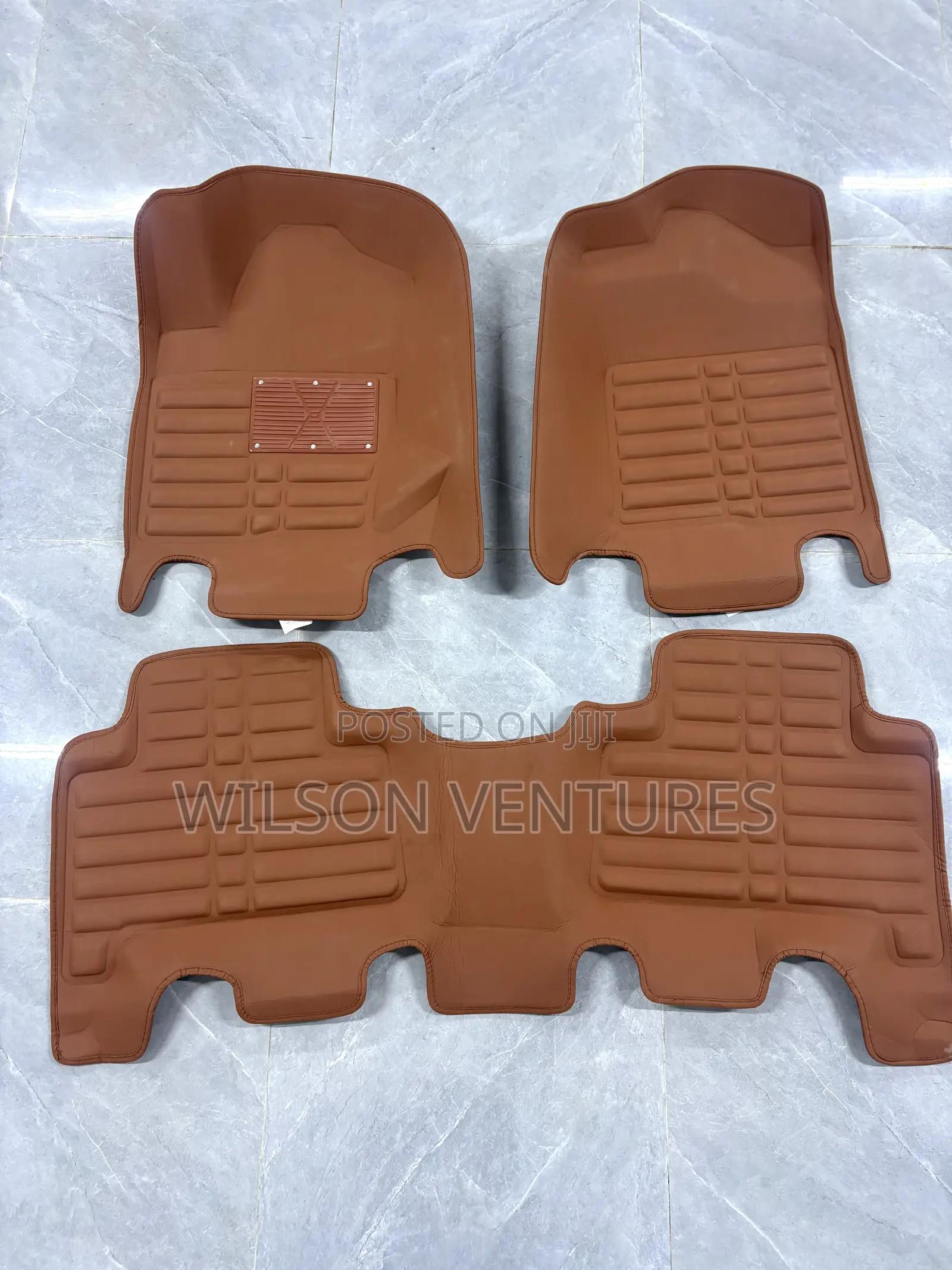High Quality Color Prado Leather Foot Mat
