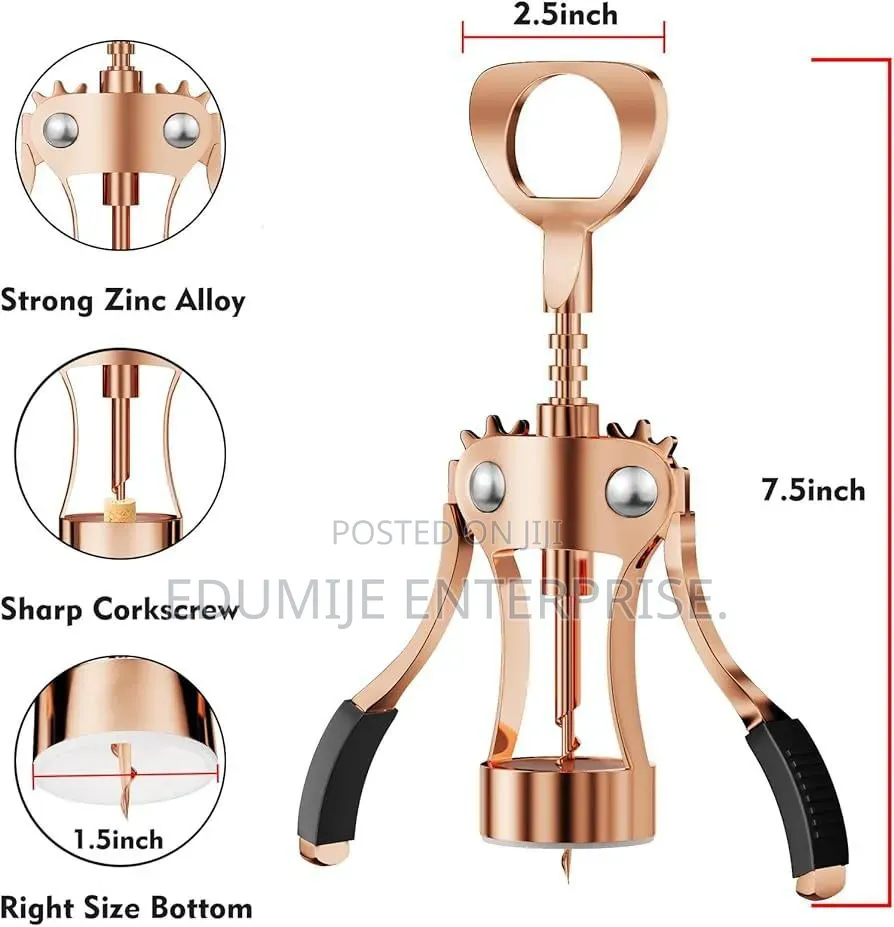 Royal Gold Wine Opener