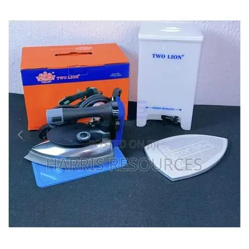 Two Lion Industrial Steam Pressing Iron With Water Tank
