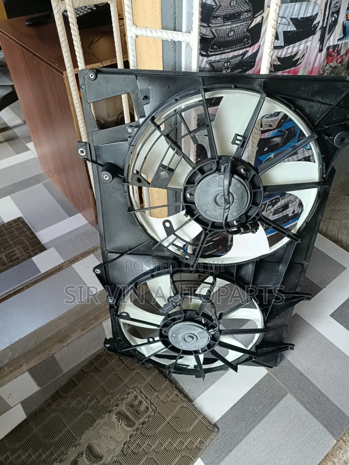 Radiator Toyota Highlander 2008-2013 With Fan (Double Cell)