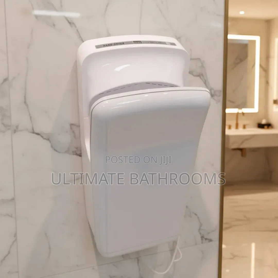 Smart Industrial White Hand Dryer