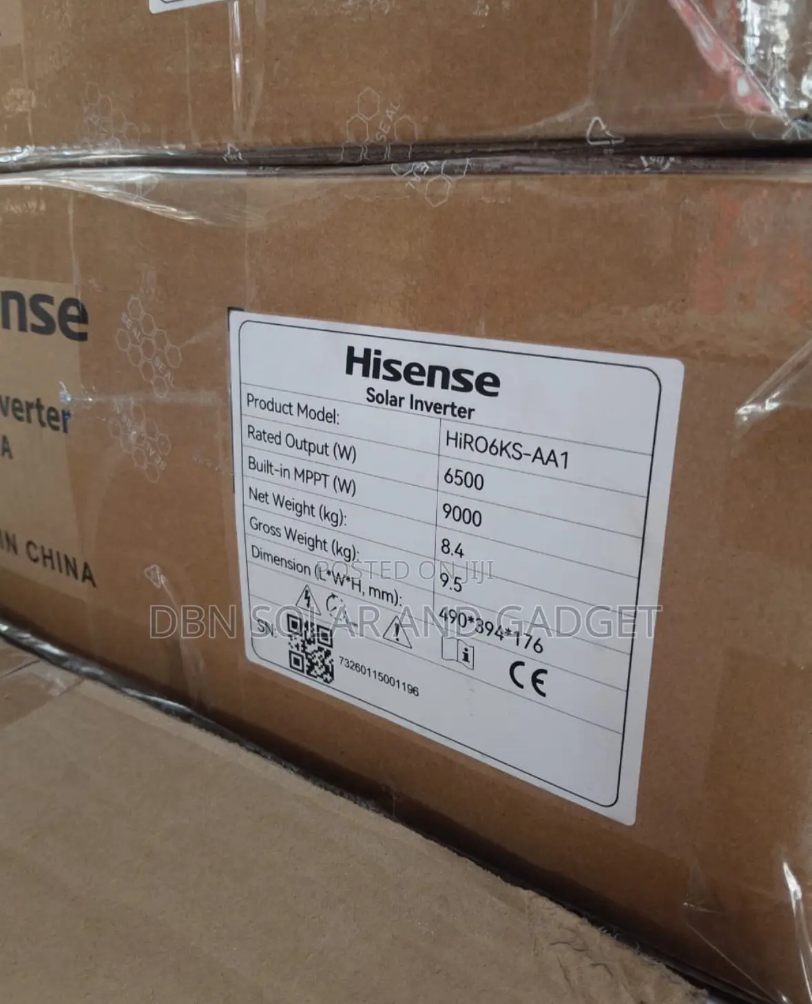6.5kva 48v Hisense Solar Inverter Hybrid Very Good Quality