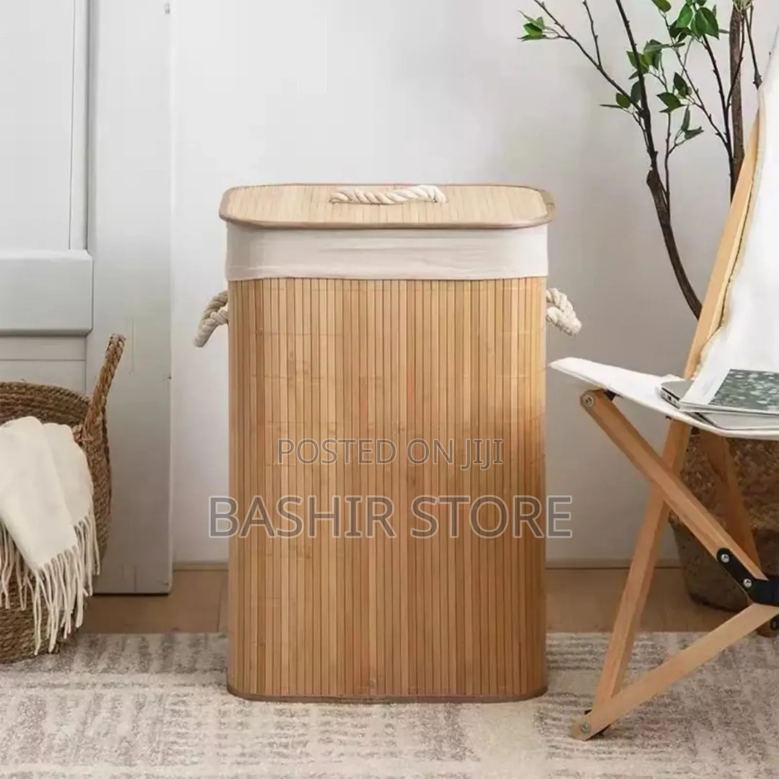 Bamboo Laundry Hamper