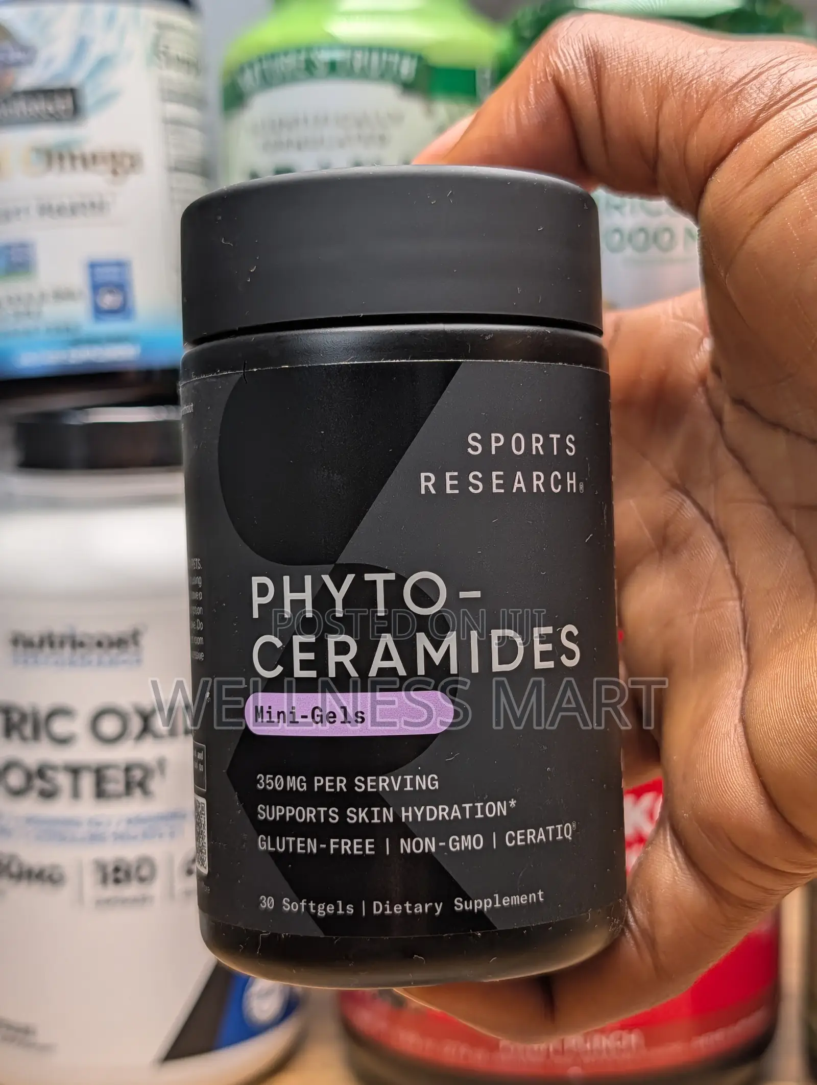 Sports Research Phytoceramides 350mg | Skin Hydration | 30 Softgels