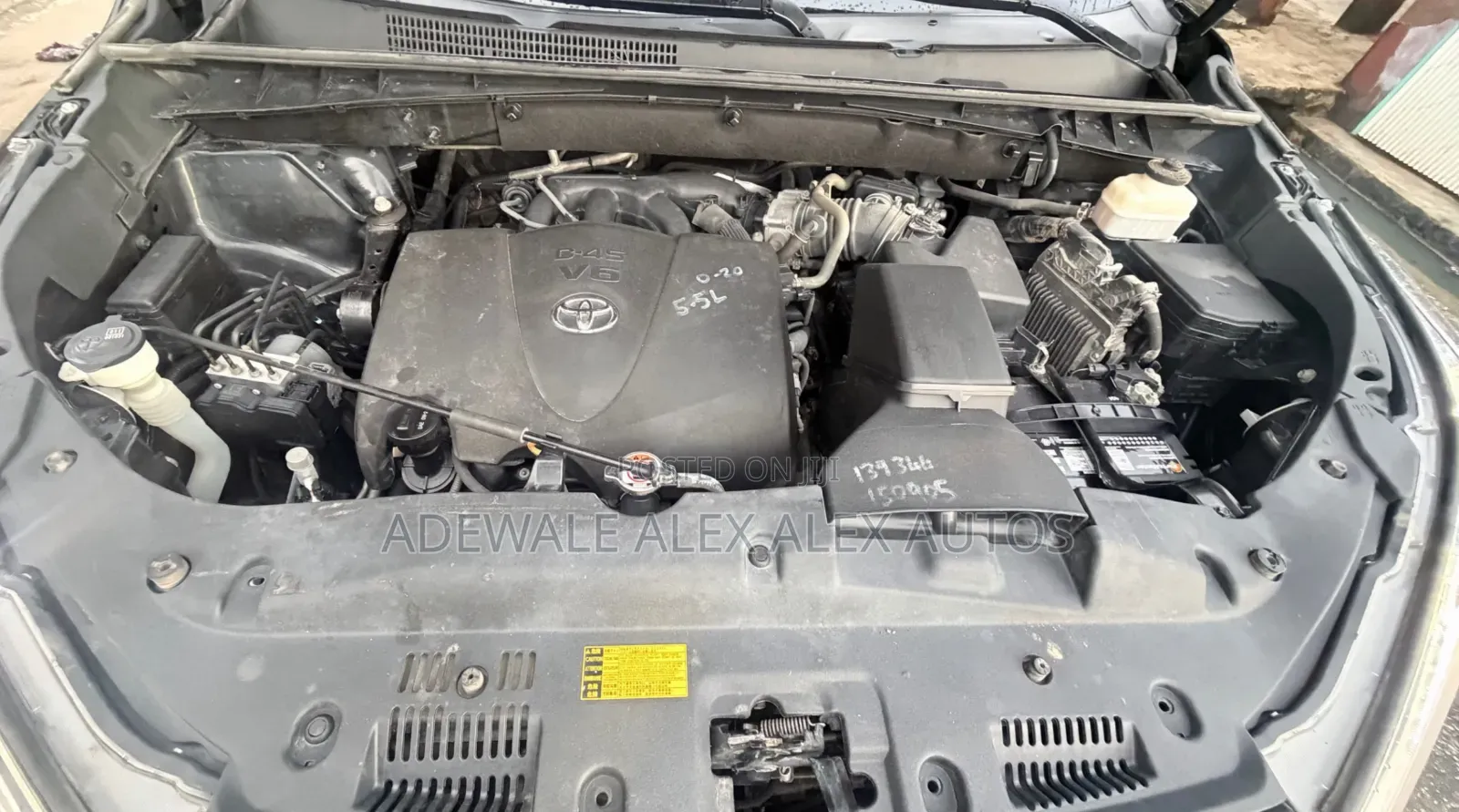 Toyota Highlander SE 4x4 V6 (3.5L 6cyl 8A) 2018 Black