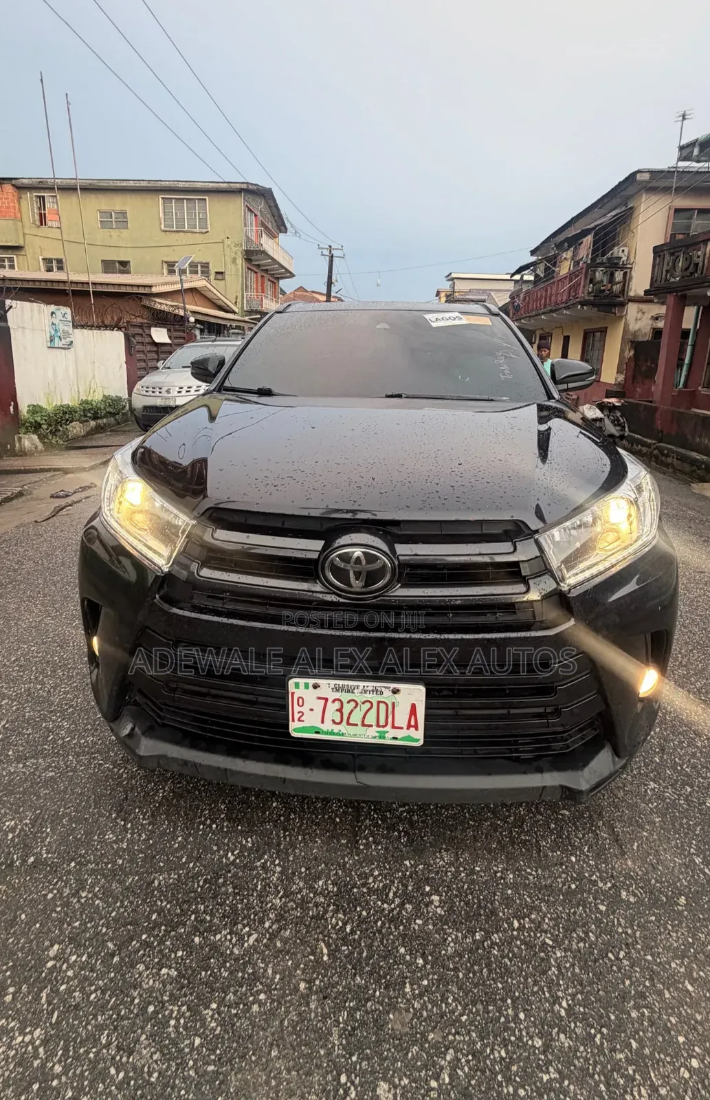 Toyota Highlander SE 4x4 V6 (3.5L 6cyl 8A) 2018 Black