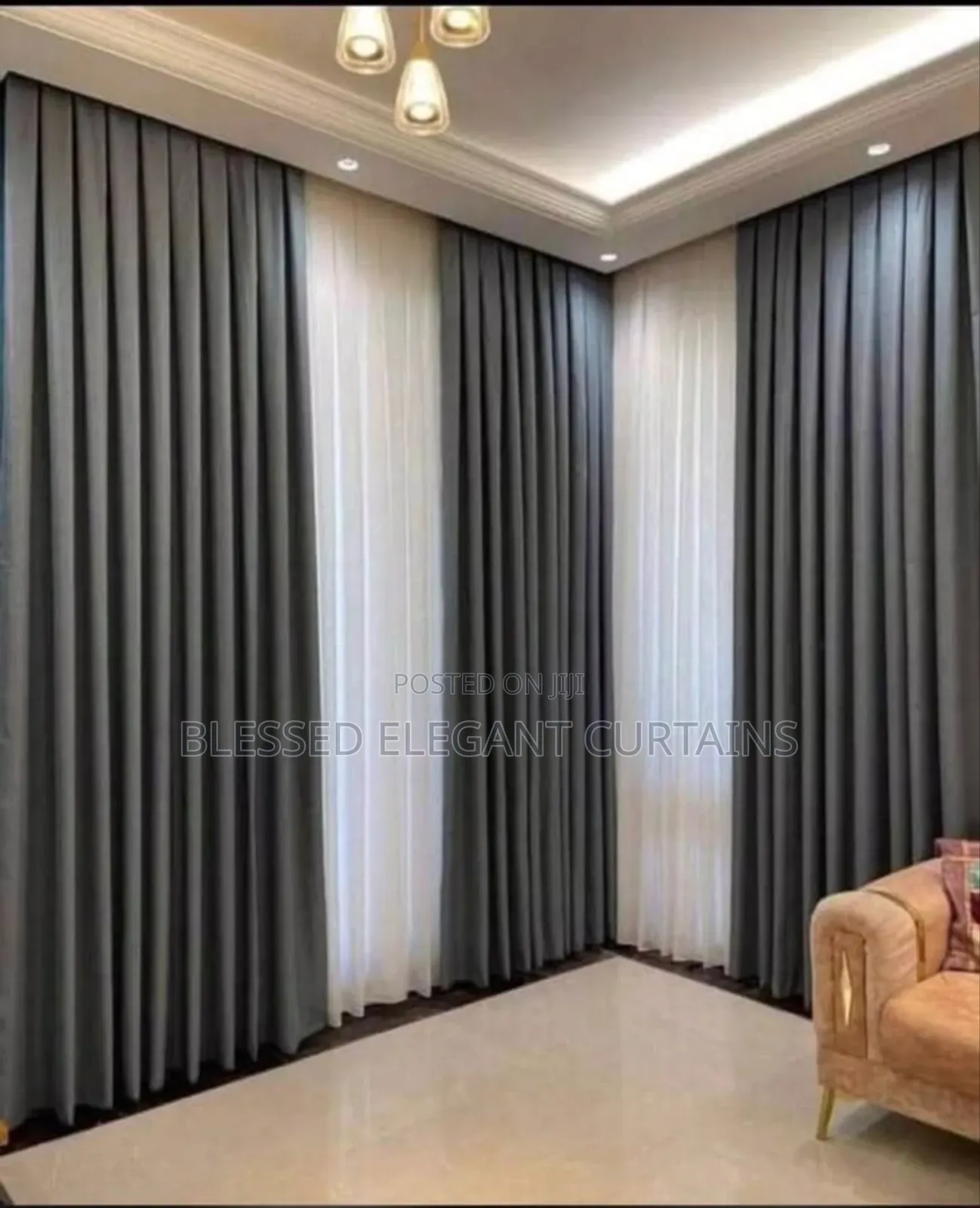 Elegant Curtains Lagos | Custom Curtains Blinds