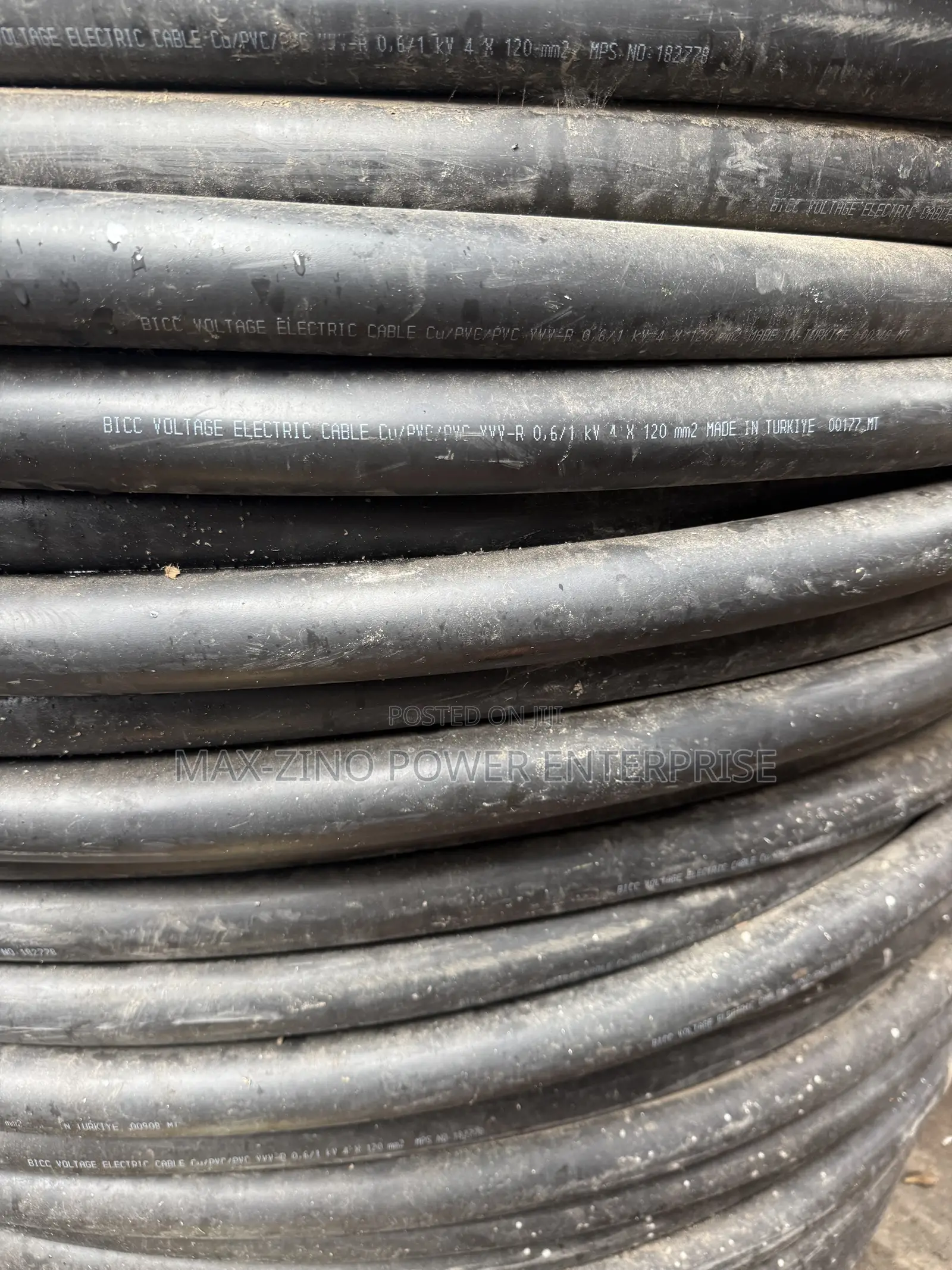 120mm X4 Core Armored Cable PVC/Swa/Cu