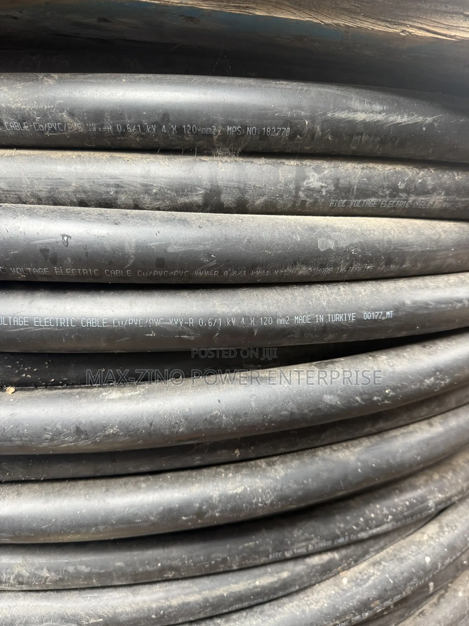 120mm X4 Core Armored Cable PVC/Swa/Cu