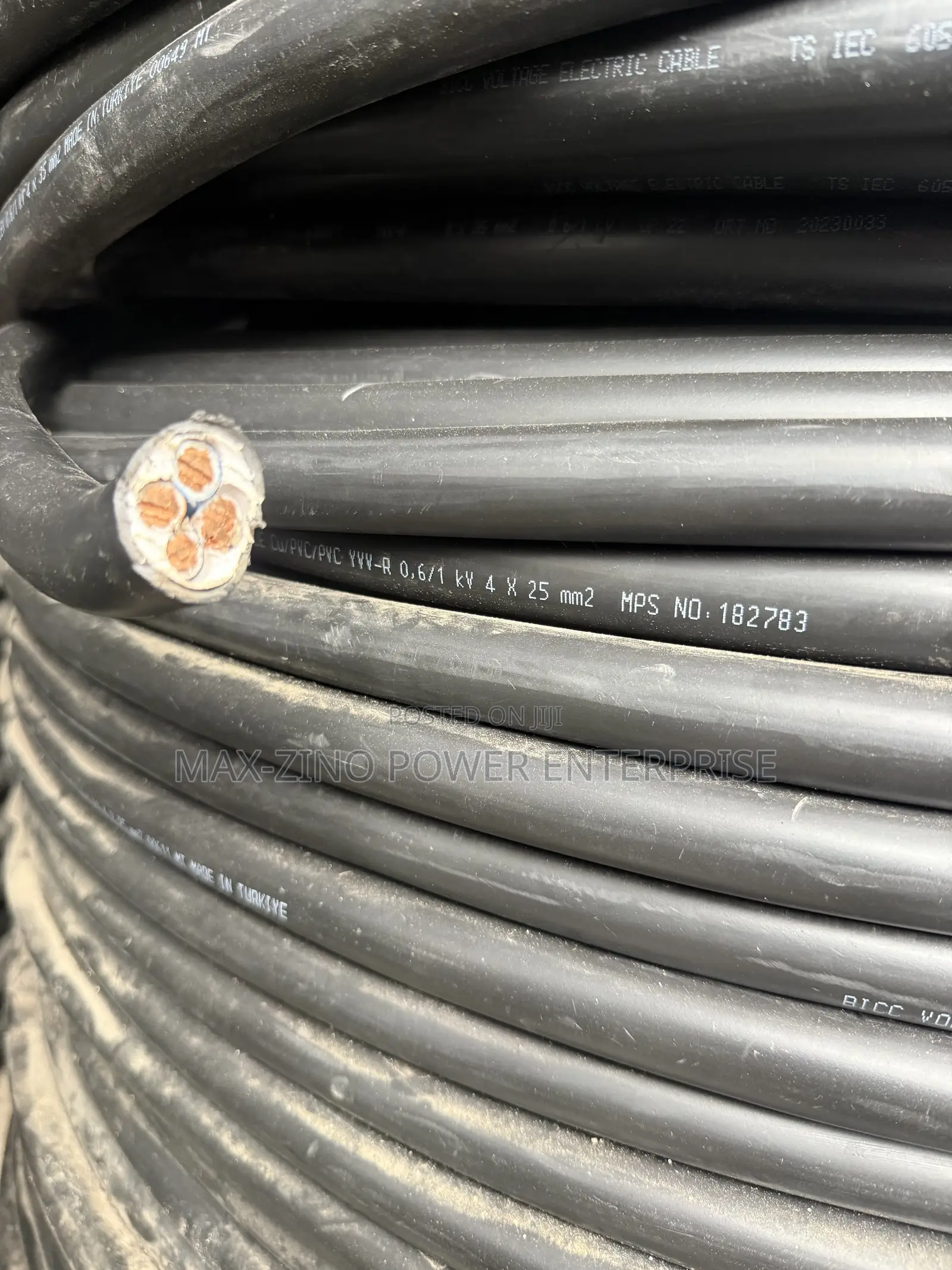 25mm X4 Core PVC PVC Turkey Cable