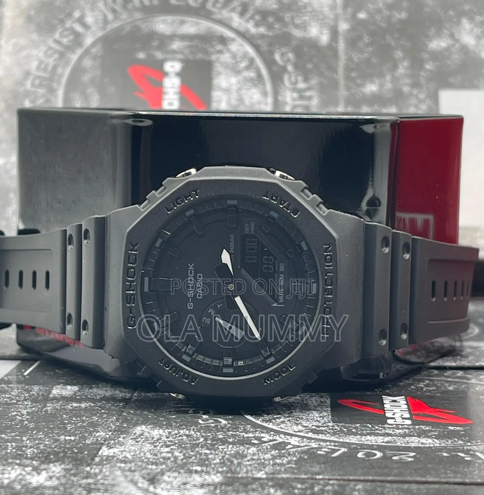 G-Shock Lumious Display Wristwatch Black