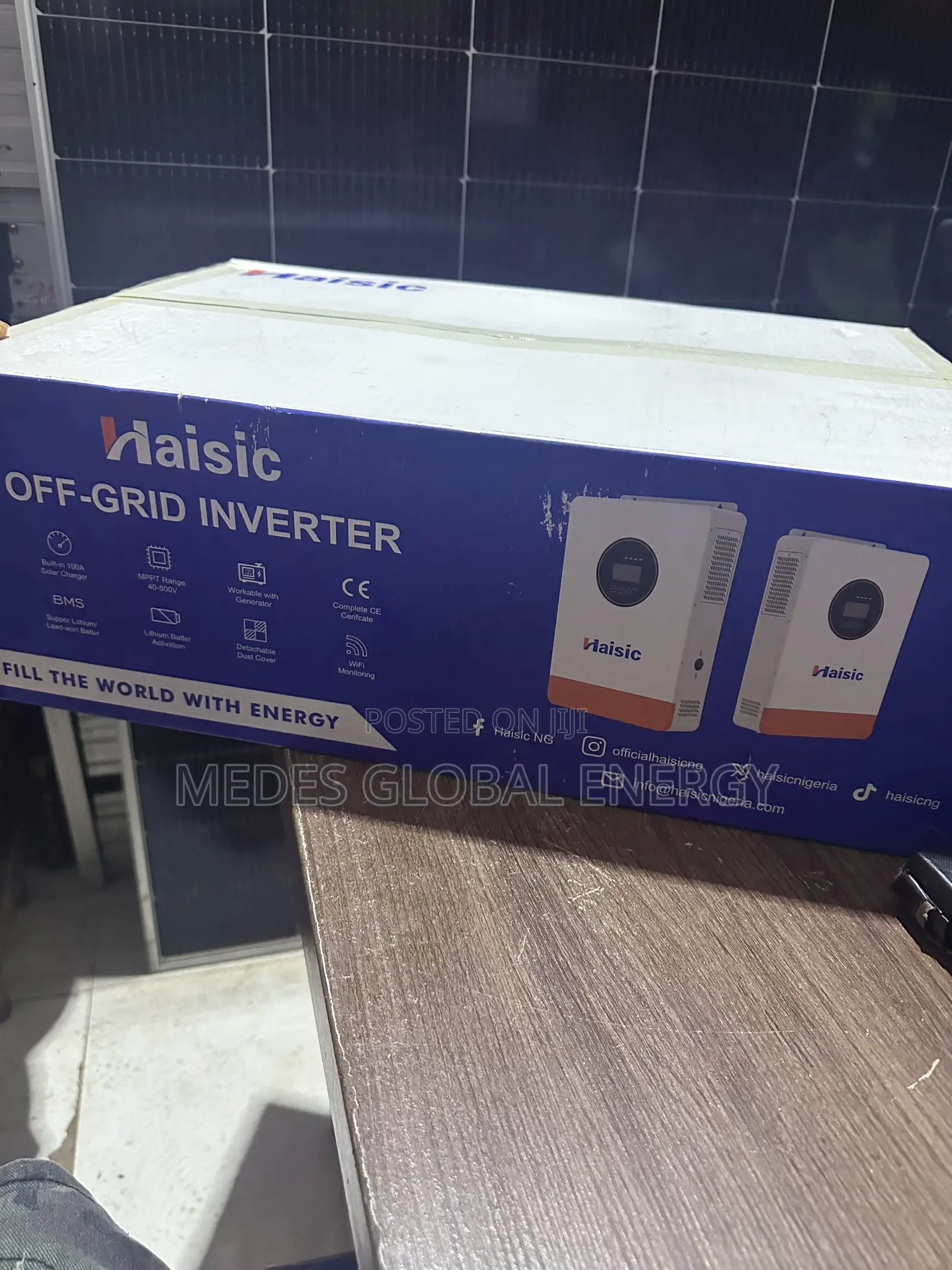 5kva/5000w 24v Haisic Hybrid Inverter