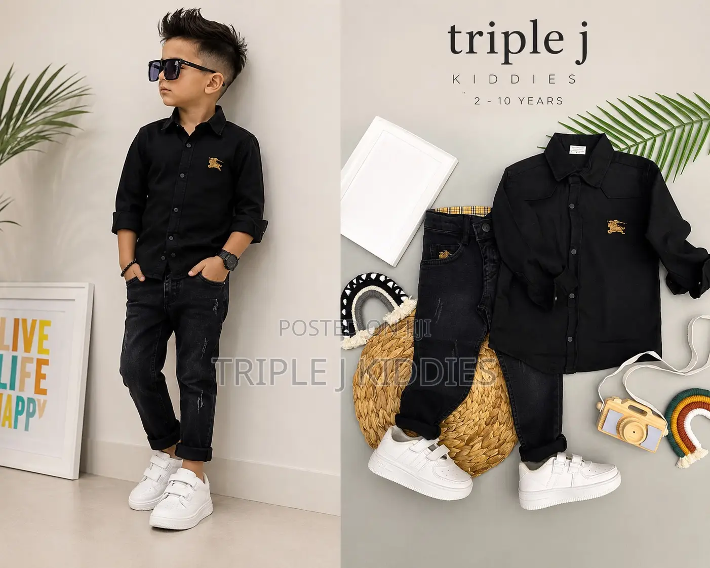 Boys Two Piece Denim Wear