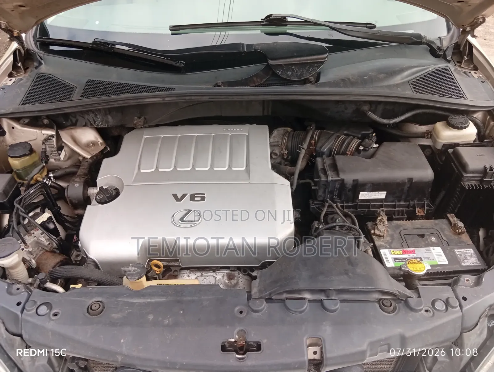 Lexus RX 350 2007 Gold