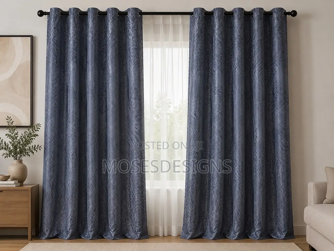 Satin/Suede Quality Curtains