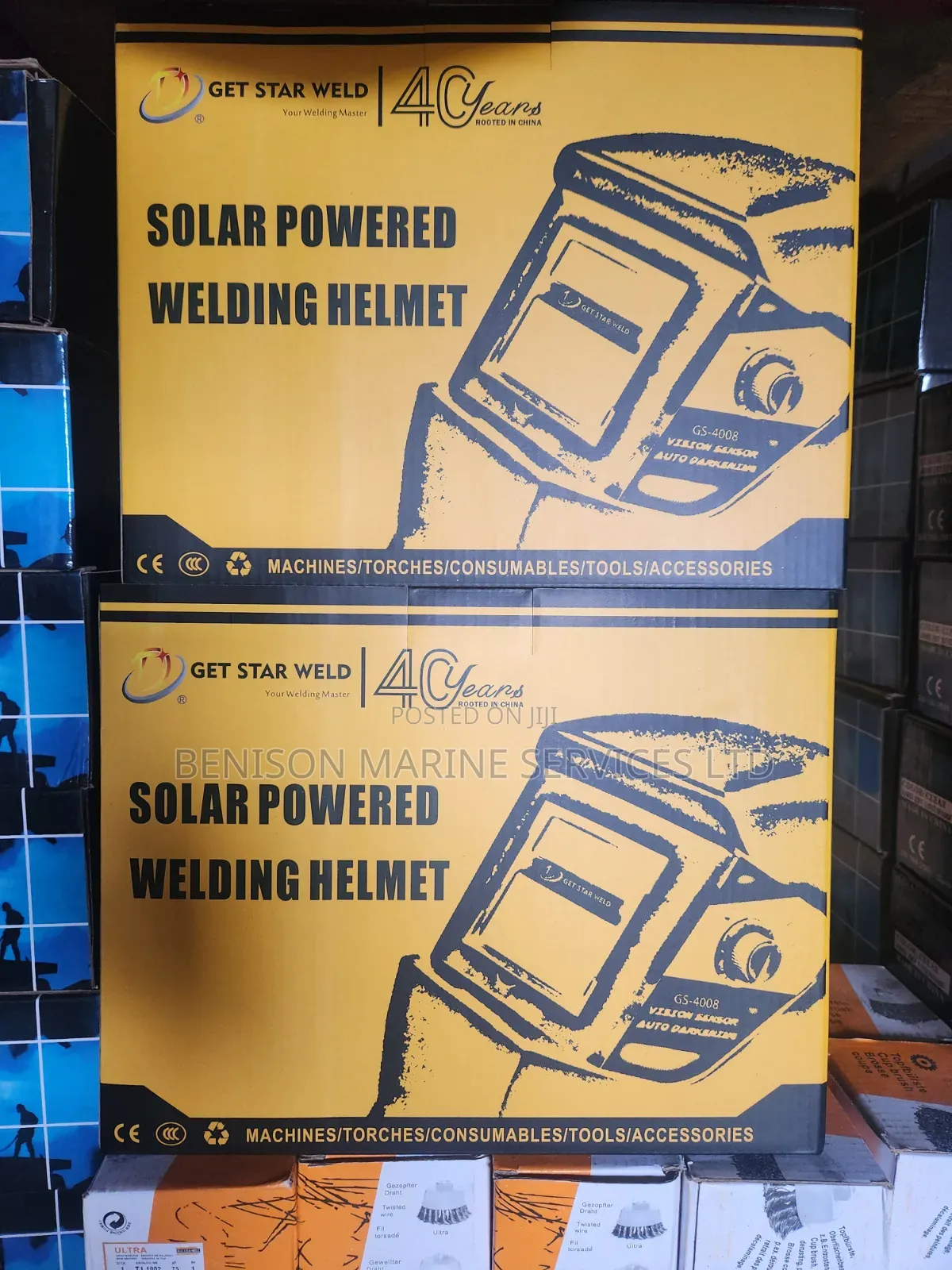Solar Powered Welding Helmet