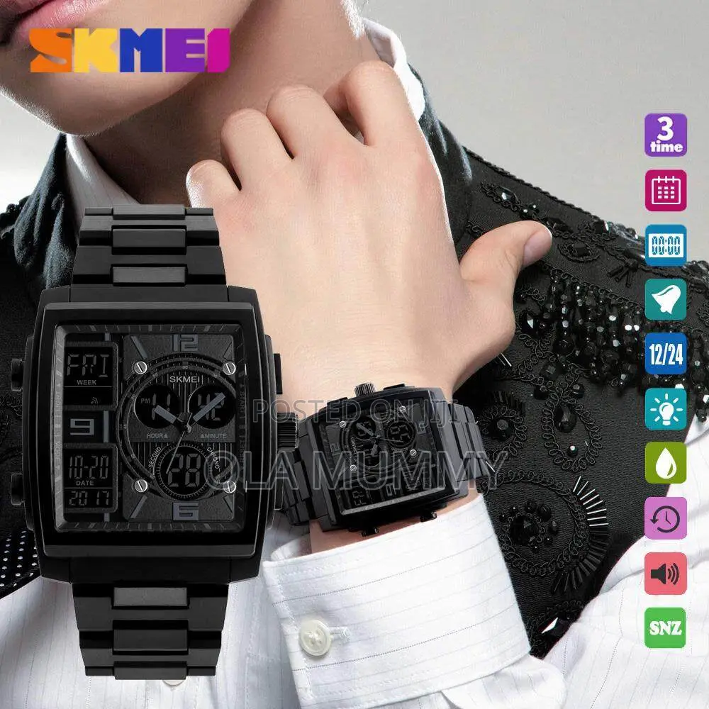 Waterproof Plastic Chain Skmei 1274 Wristwatch