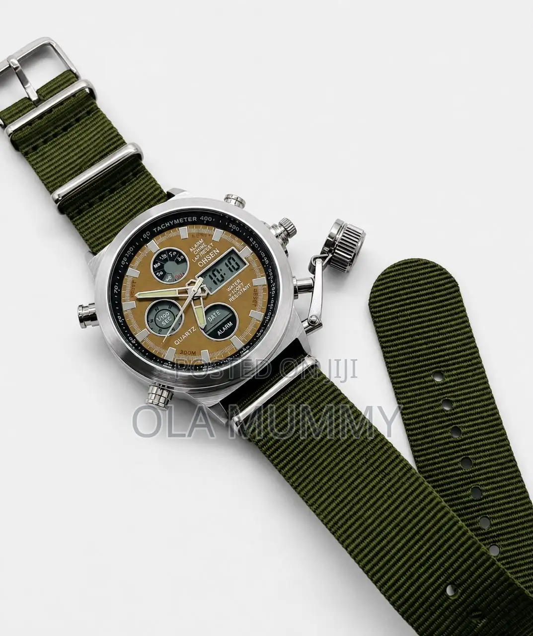Ohsen Ad1601 Waterproof Watch