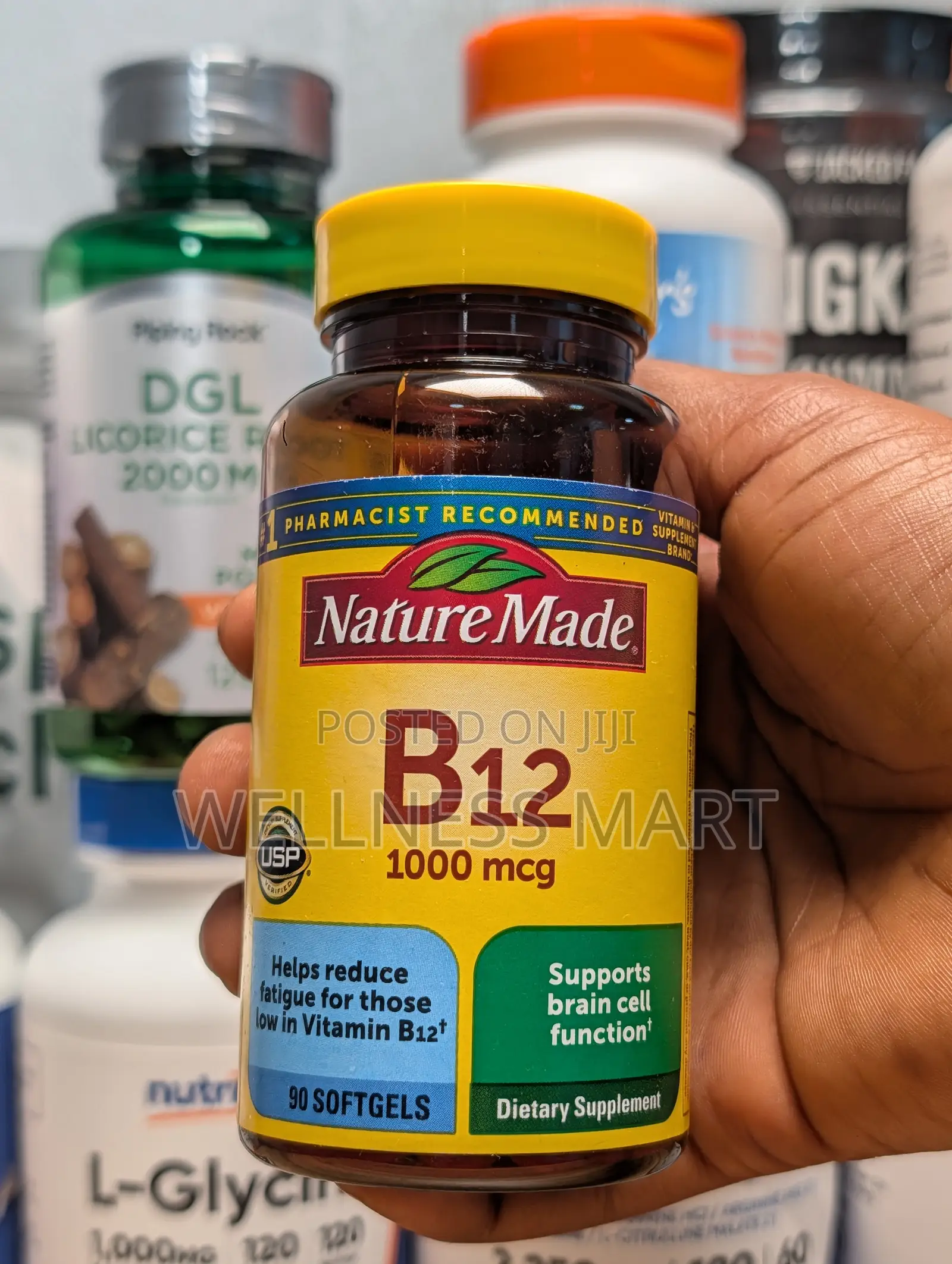 Nature Made Vitamin B12 1000mcg | 90 Softgels | Energy