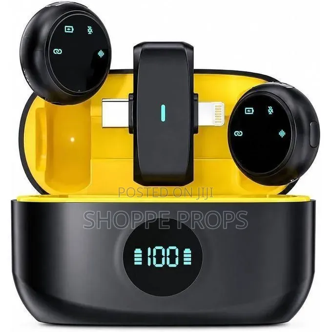  Pro Dual Wireless Magnetic Microphone for USB Type-C and iPhone