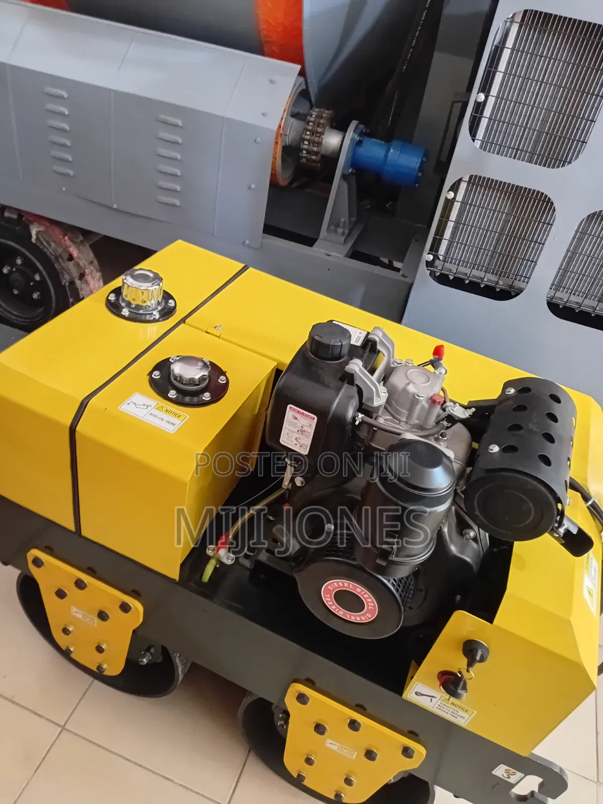 Brand New 1Ton Hand Double Drum Roller | Walk Behind Vibratory Roller