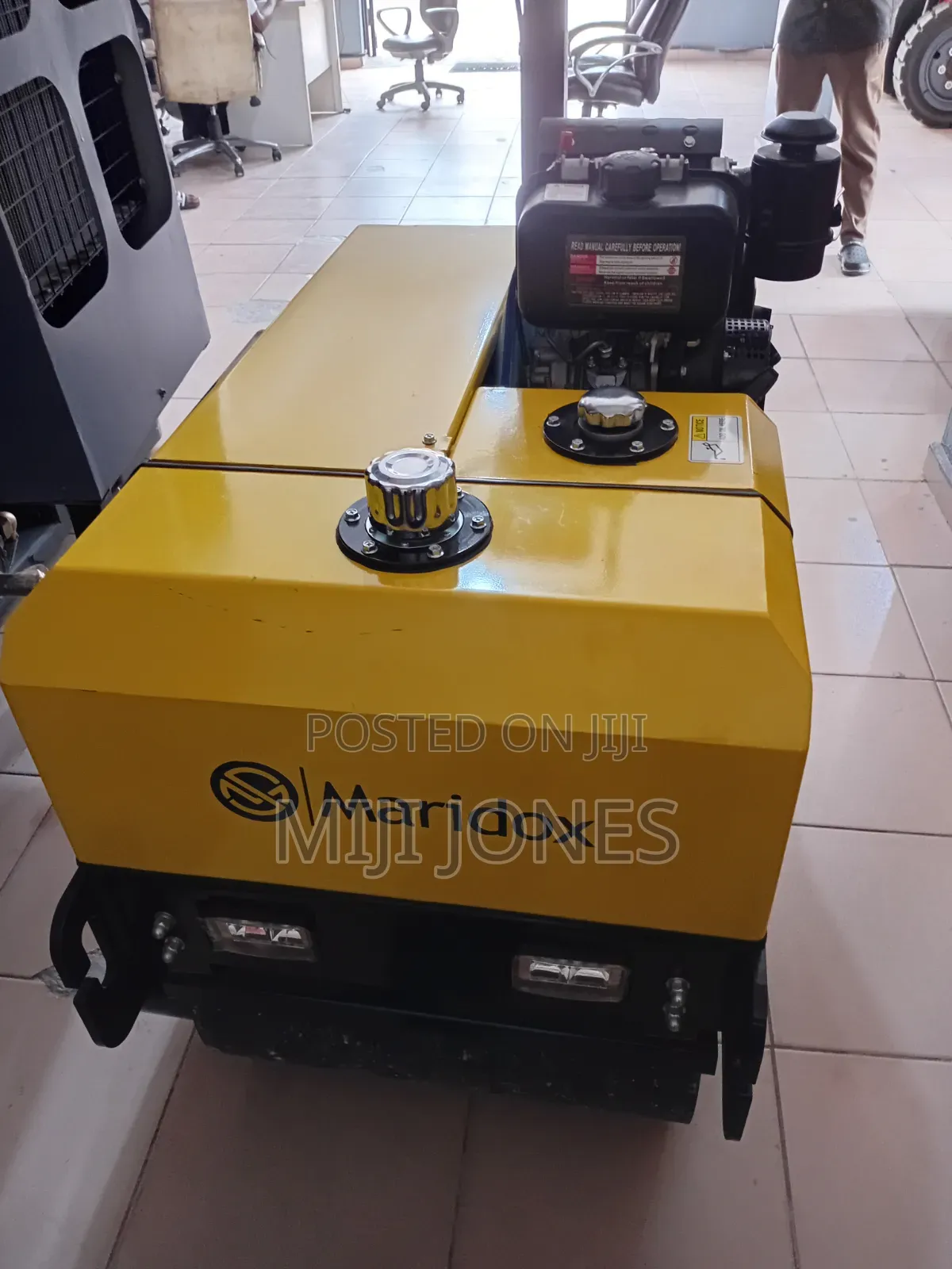 Brand New 1Ton Hand Double Drum Roller | Walk Behind Vibratory Roller
