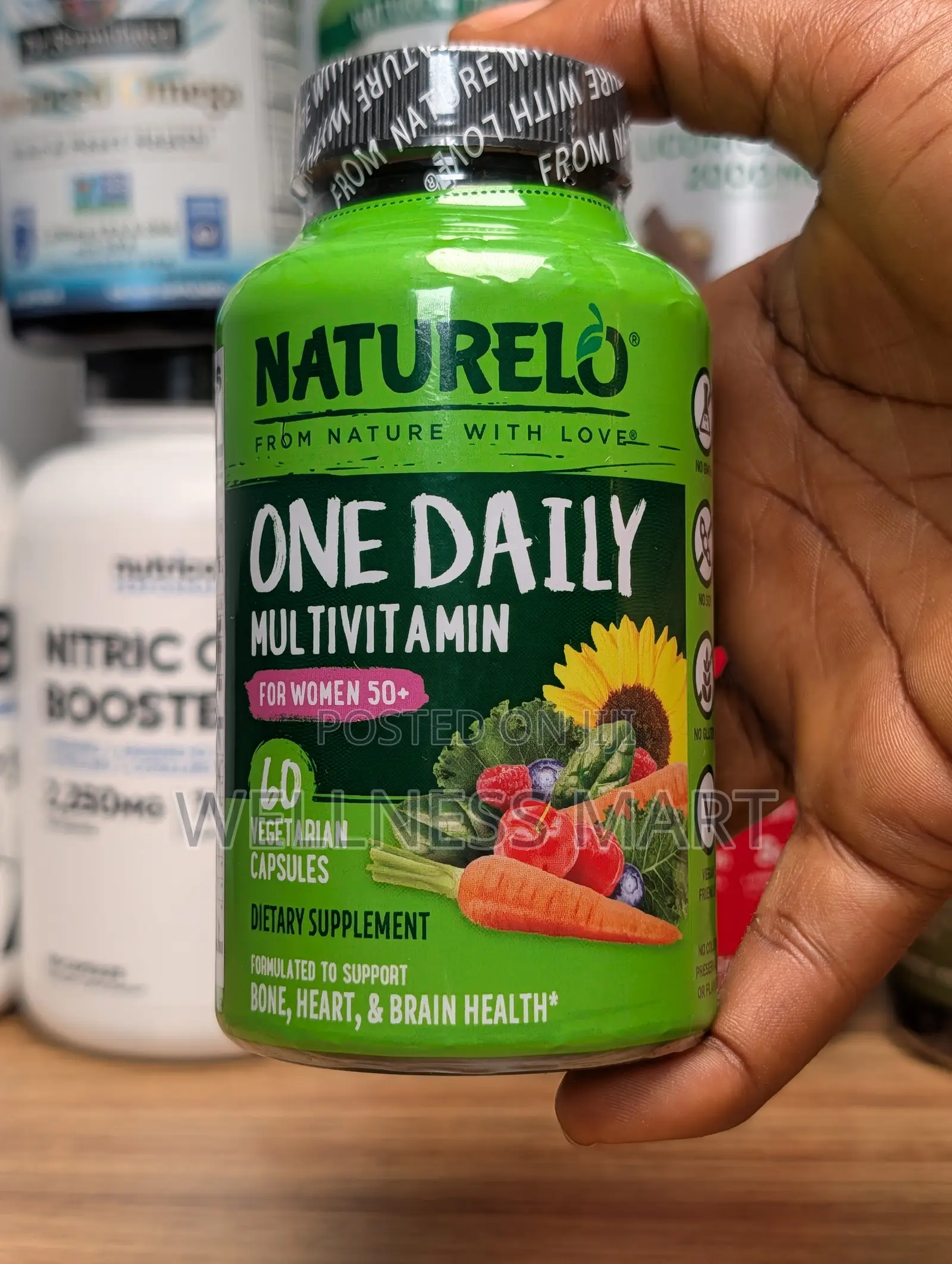 NATURELO Daily Multivitamin for Women | 120 Caps | U.S.A