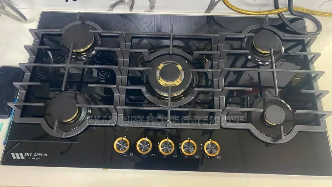 5burner Heavy Duty Built-in Gas Hob