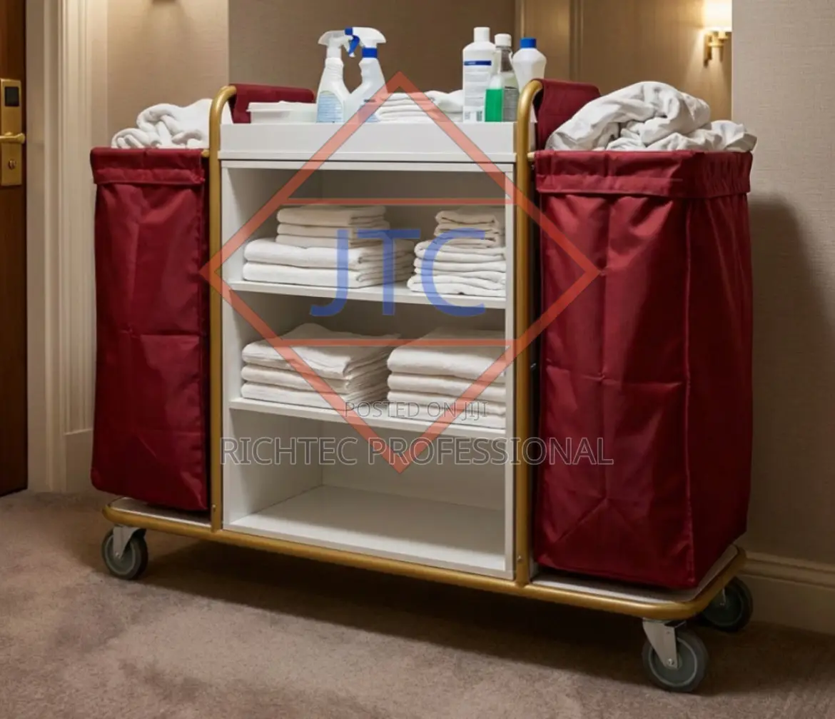 High Quality Hotel Housekeeping Laundry Cart Trolley