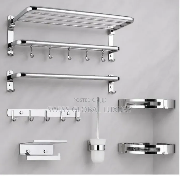 High Quality Bathroom Accessories, Also Available in Black