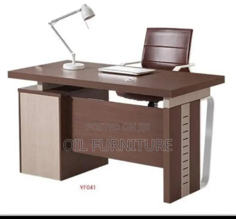 Premium Modern Executive Office Desk Set With Side Cabinet (Brand New)